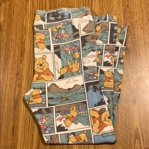 Lularoe Winnie the Pooh Leggings TC2